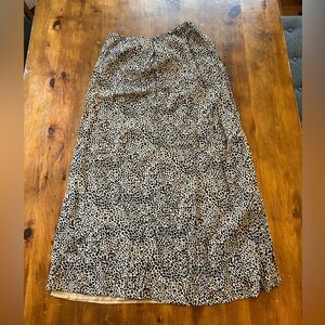 American eagle leopard maxi shirt